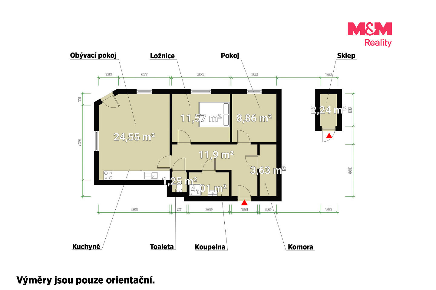 Prodej bytu 3+kk 71 m² – fotografie 4