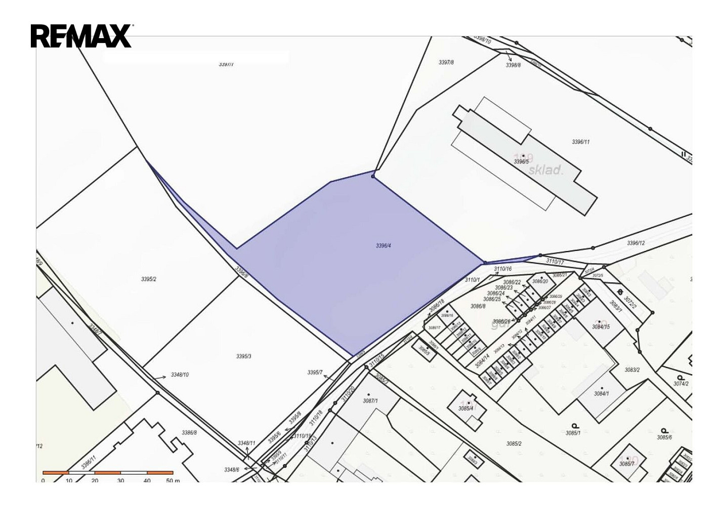 Prodej stavebního pozemku 3 761 m²