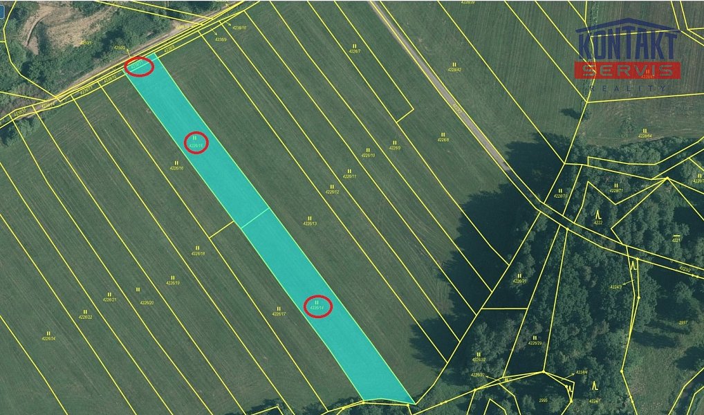 Prodej pole 11 315 m², Veselí nad Lužnicí – náhled fotky 2