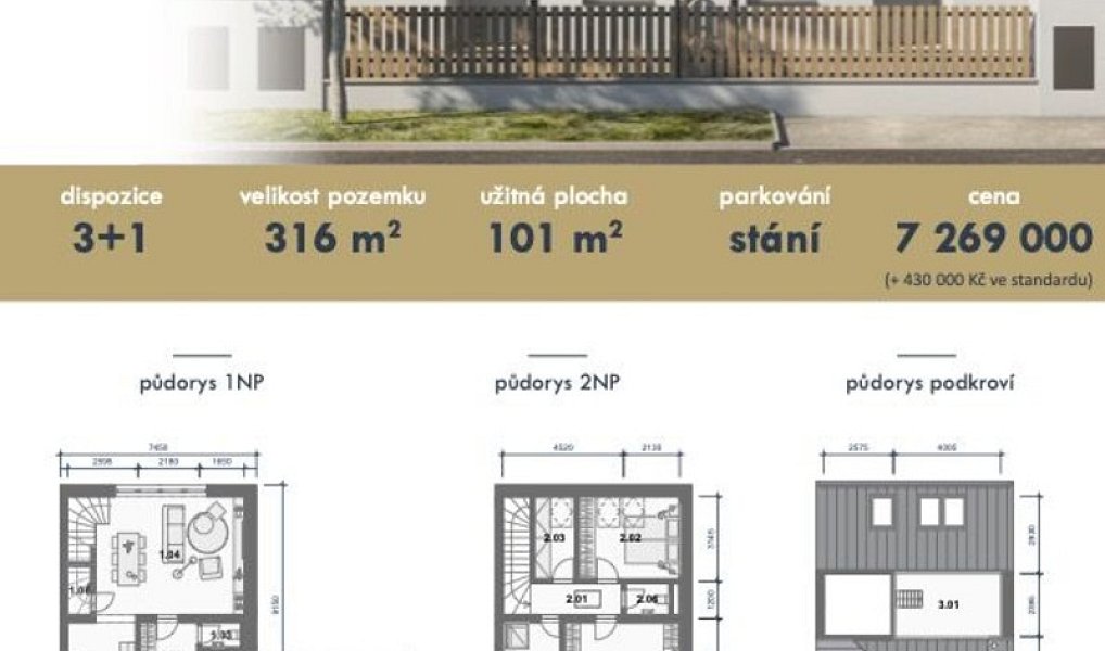 Prodej domu 101 m² s pozemkem 316 m², Strážnice – náhled fotky 26