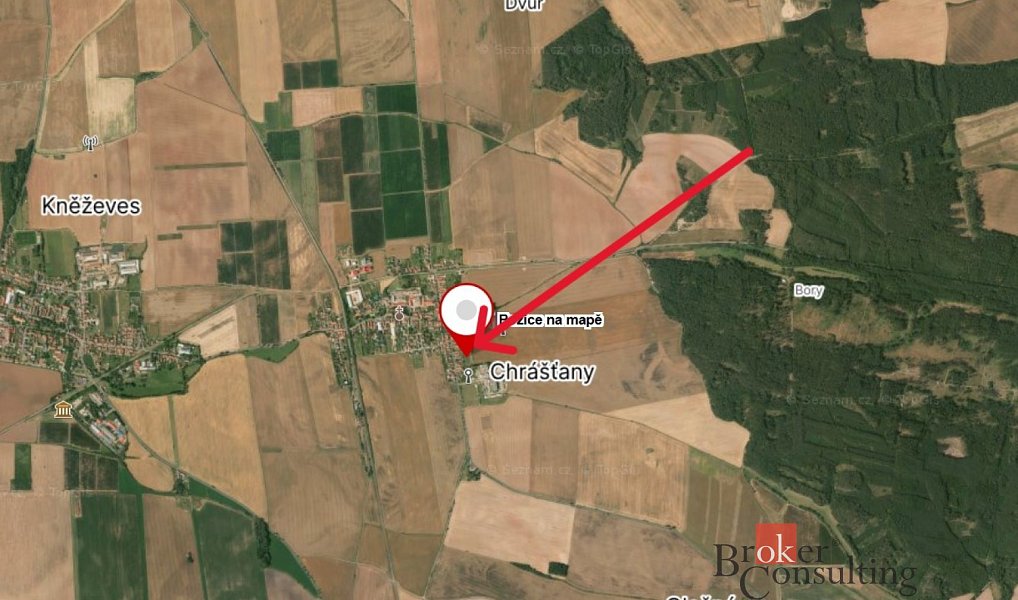 Prodej stavebního pozemku 1 399 m², Chrášťany – náhled fotky 12