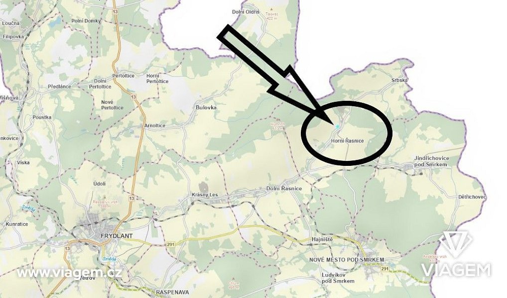 Prodej stavebního pozemku 1 051 m², Horní Řasnice – náhled fotky 3