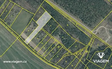 Prodej pole 1 665 m², Bechlín, okres Litoměřice