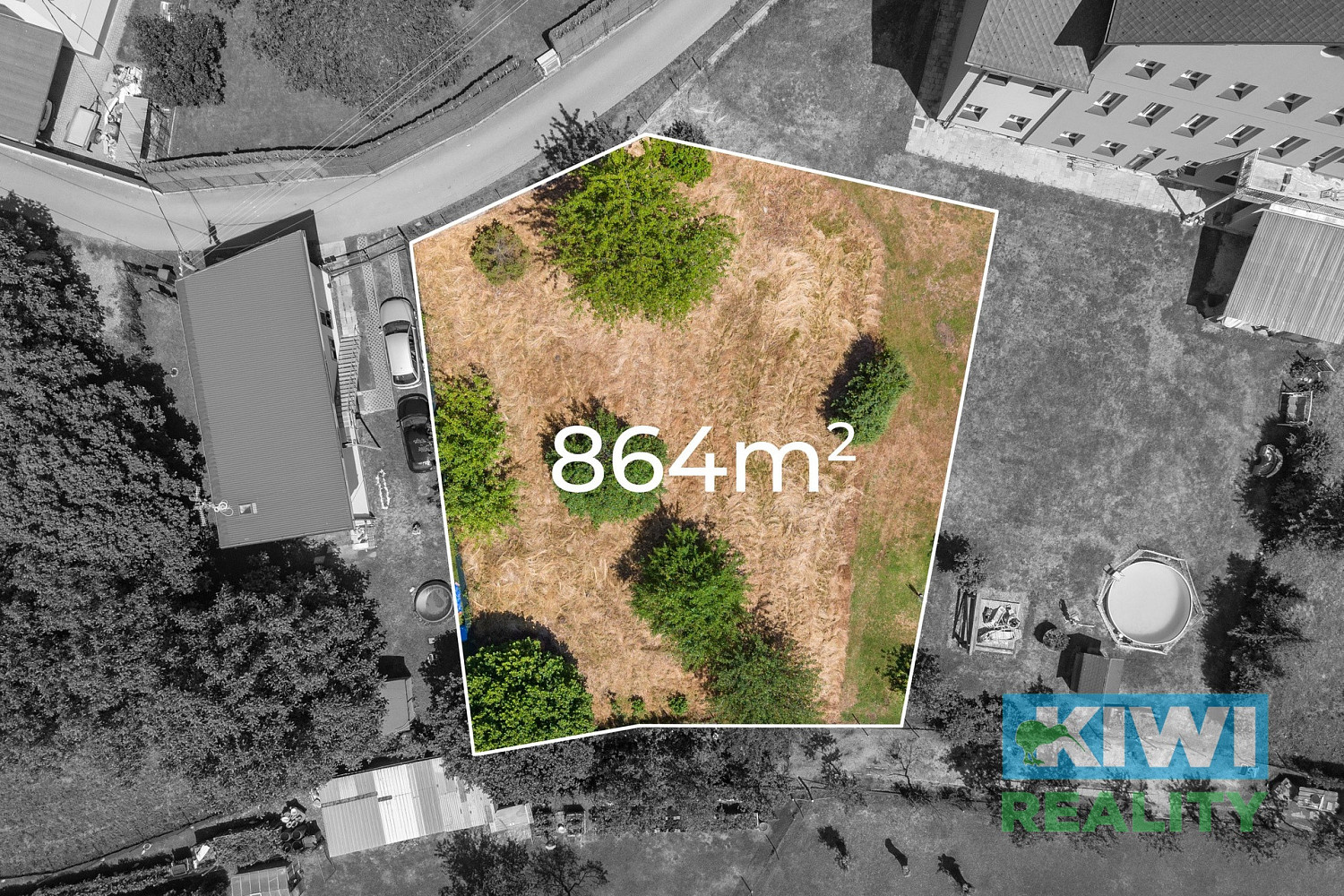 Prodej stavebního pozemku 864 m² — photo 2
