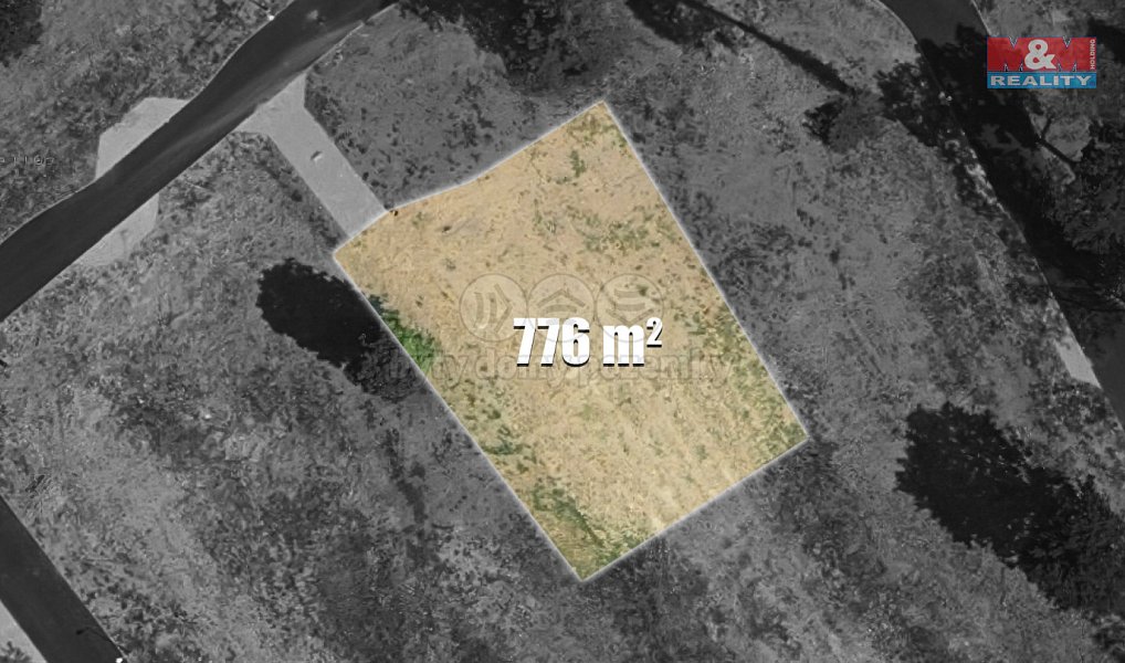 Prodej stavebního pozemku 776 m², Podhořany u Ronova – fotka 1 z 13