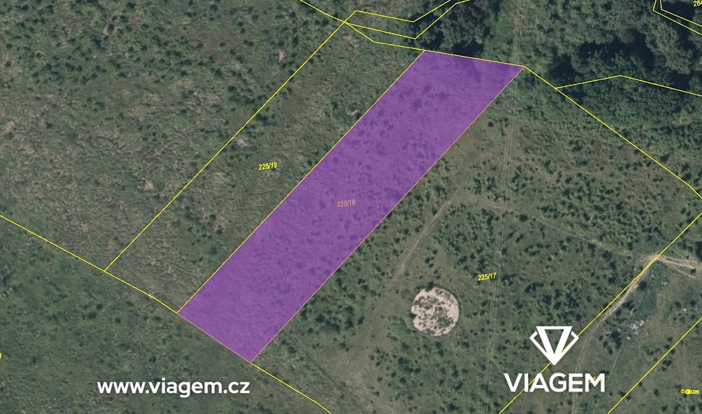 Prodej pole 409 m², Černolice – náhled fotky 4