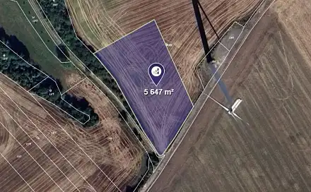 Prodej pole 5 647 m², Pchery, okres Kladno