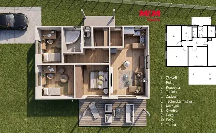 Prodej stavebního pozemku 618 m², Dvory - Veleliby, okres Nymburk