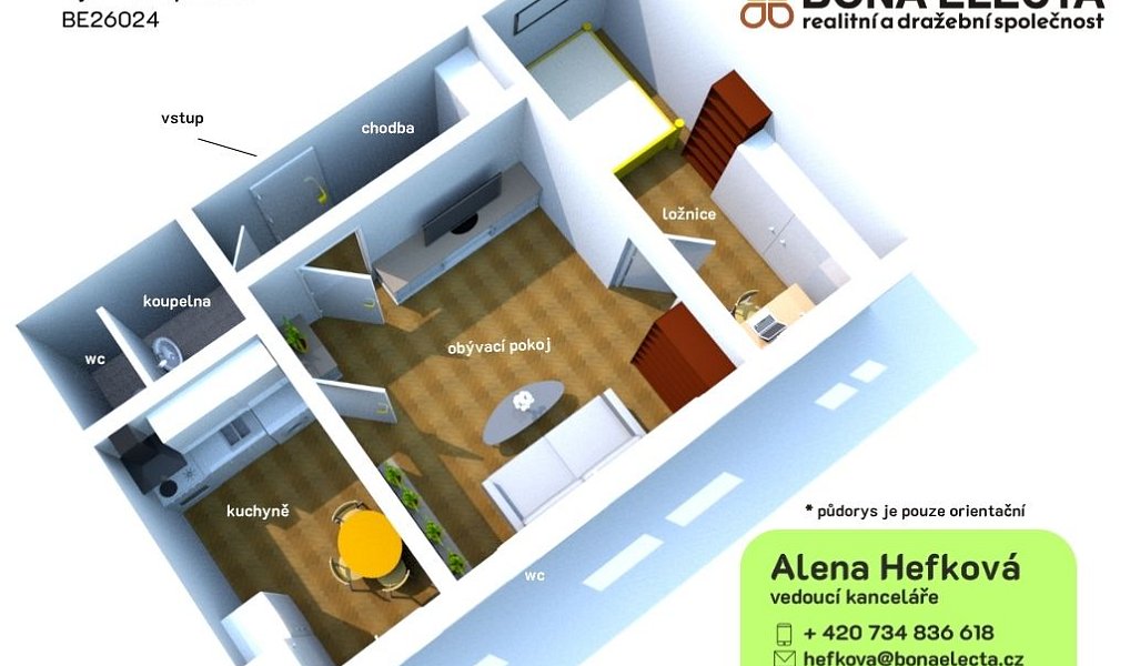 Prodej bytu 2+1 43 m², Kopřivnice – náhled fotky 12