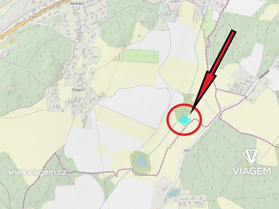 Prodej pole 592 m² – fotografie 3