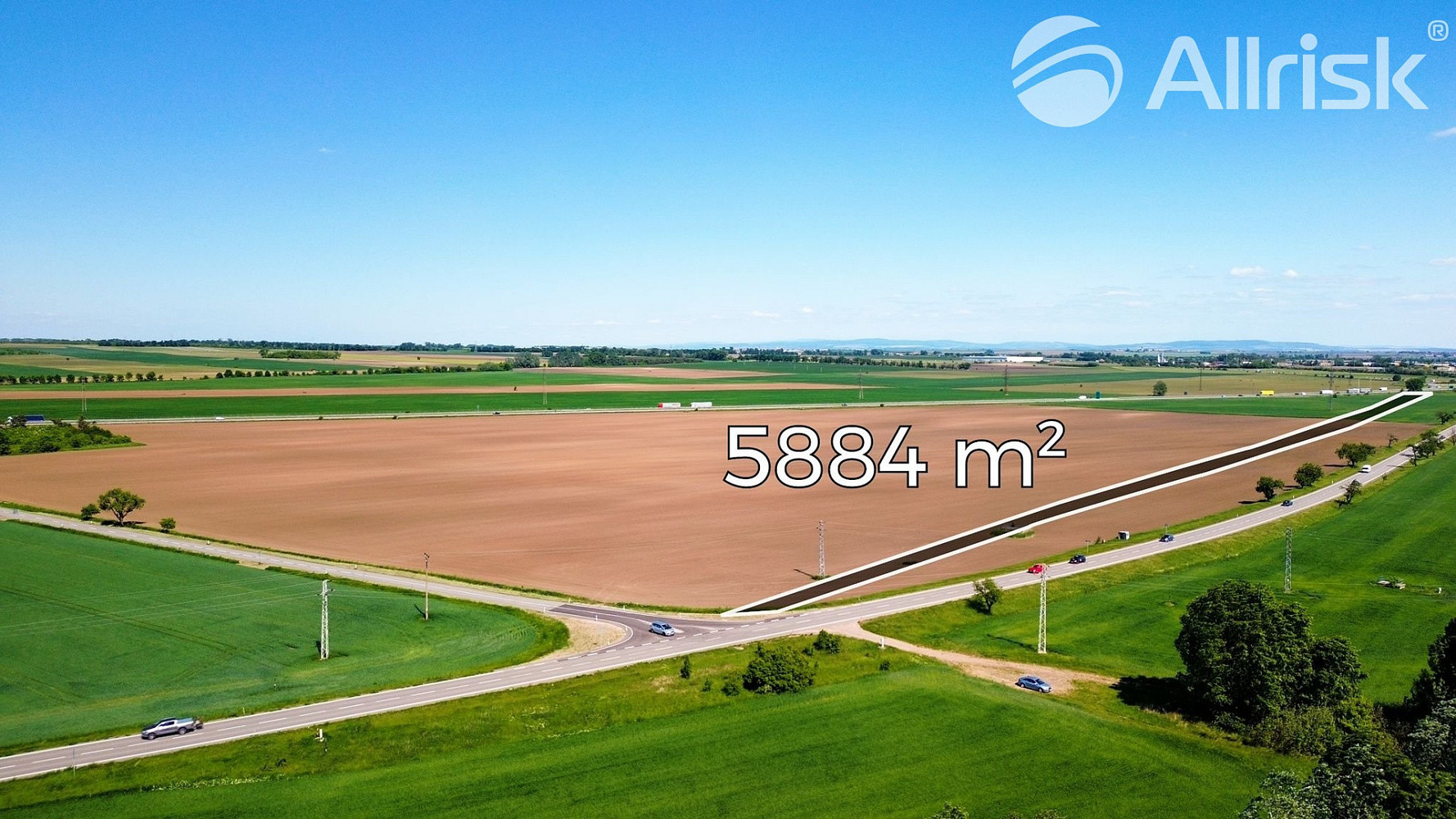 Prodej pole 5 884 m² – fotografie 2