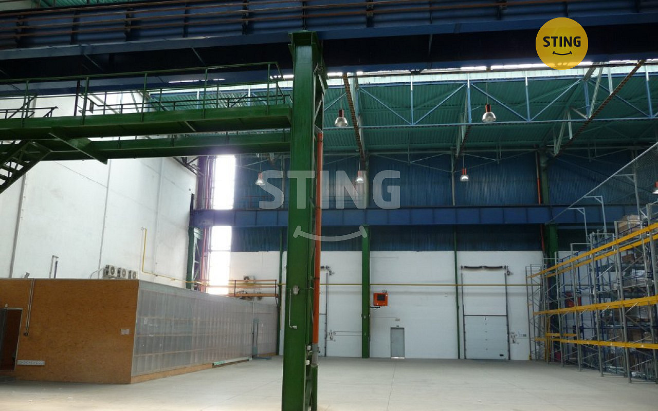 Pronájem skladovacích prostor 600 m²