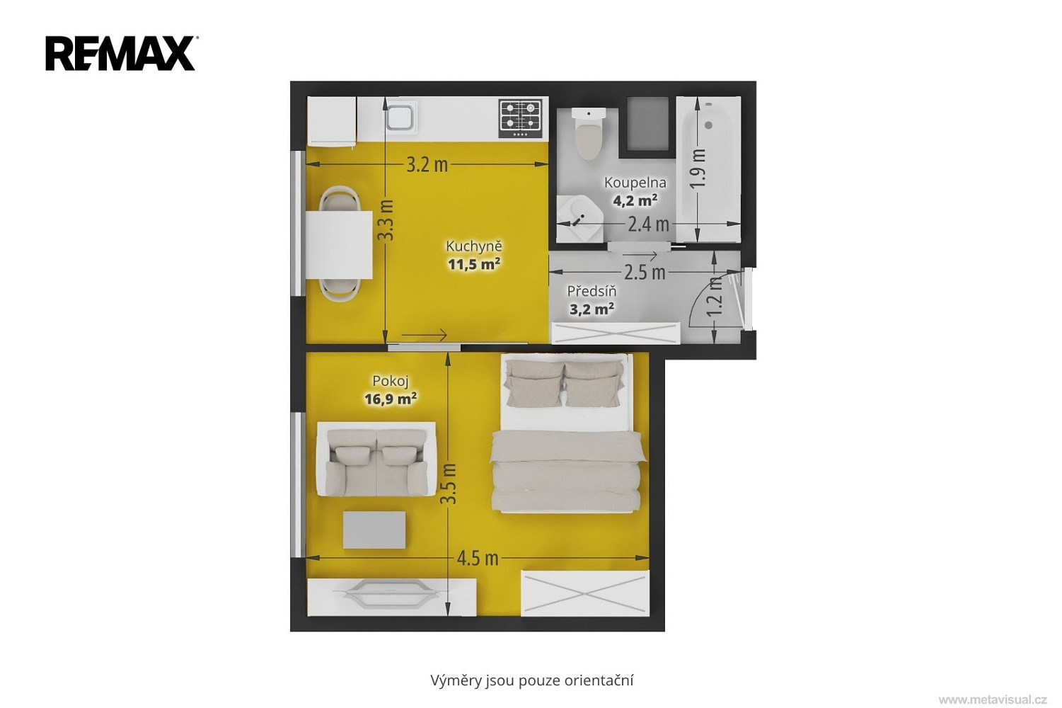 Prodej bytu 1+1 36 m² — photo 5