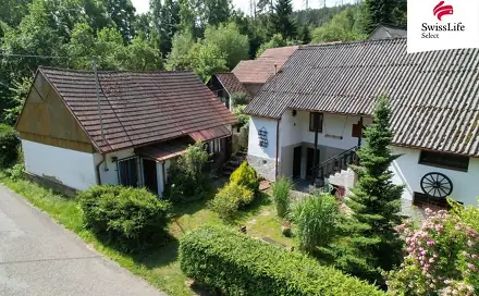 Prodej chaty/chalupy 370 m² s pozemkem 1 568 m², Prosenická Lhota - Břišejov, okres Příbram