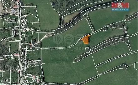 Prodej louky 1 147 m², Kozly, okres Česká Lípa