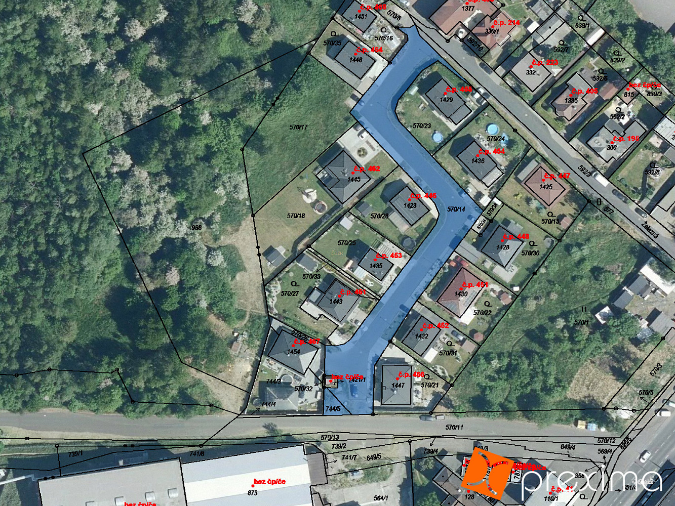 Prodej stavebního pozemku 1 742 m², Karlovy Vary