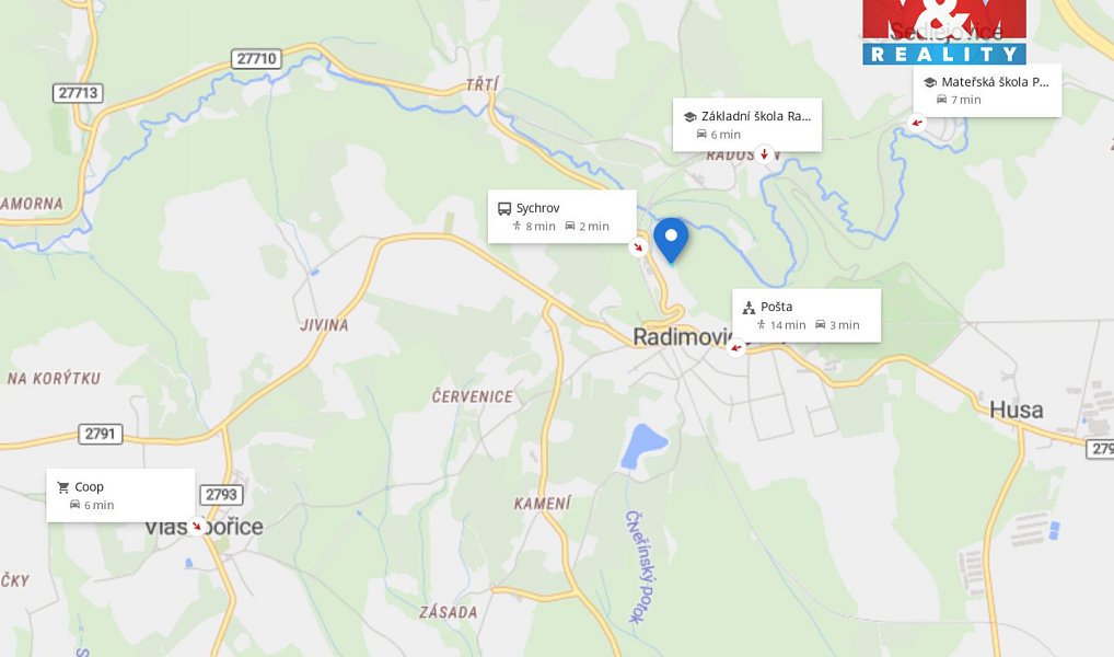 Prodej stavebního pozemku 1 064 m², Radimovice – náhled fotky 10