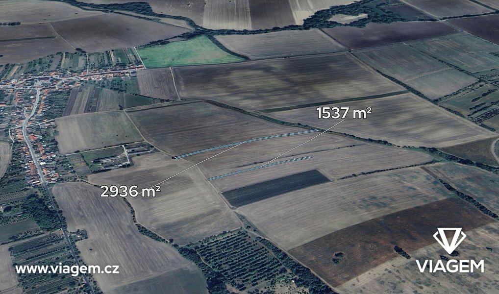 Prodej pole 4 473 m², Kněždub – fotka 1 z 5