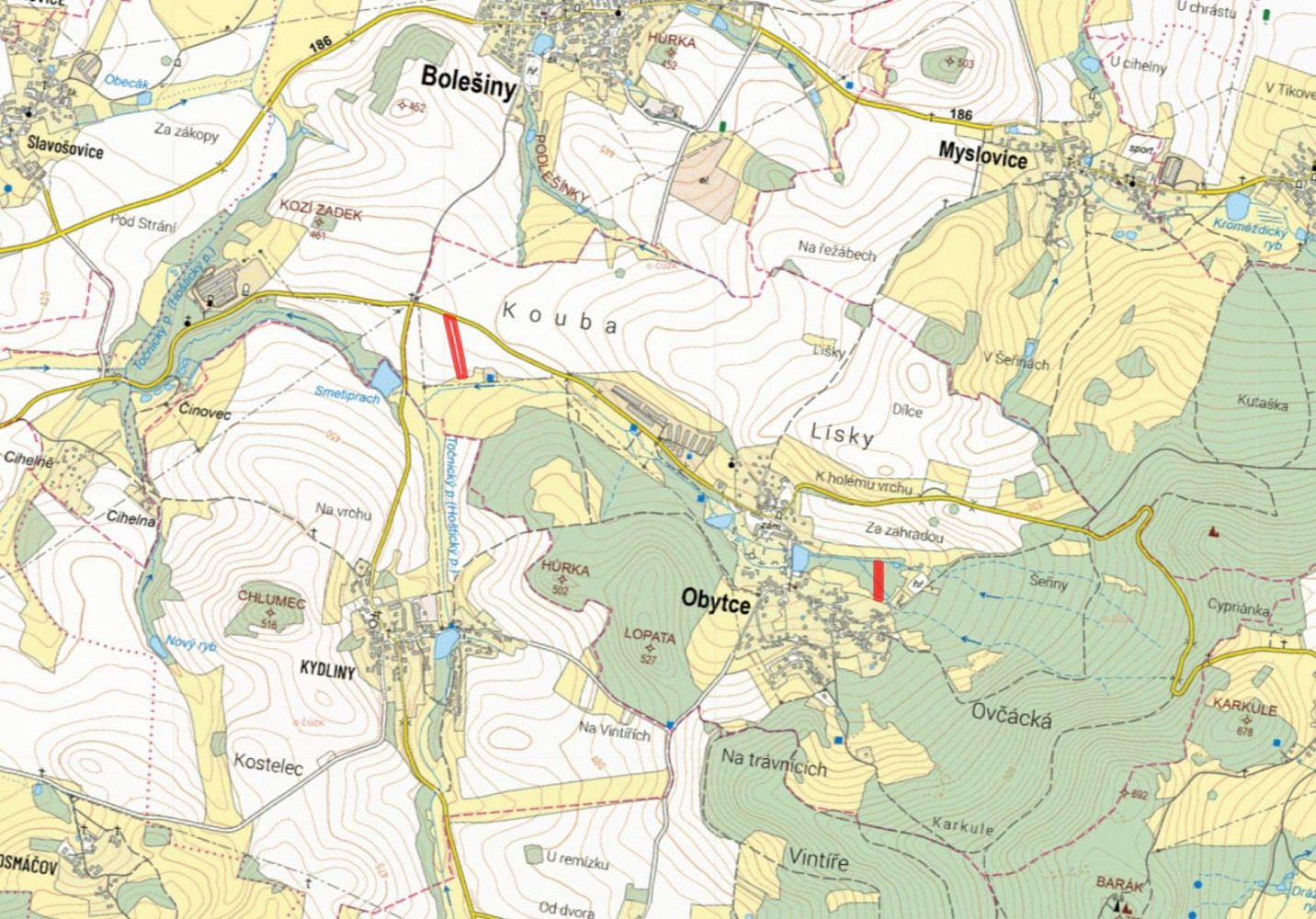 Prodej pole 8 794 m² – fotografie 3