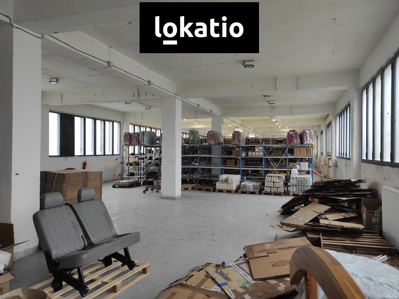 Pronájem skladovacích prostor 715 m²