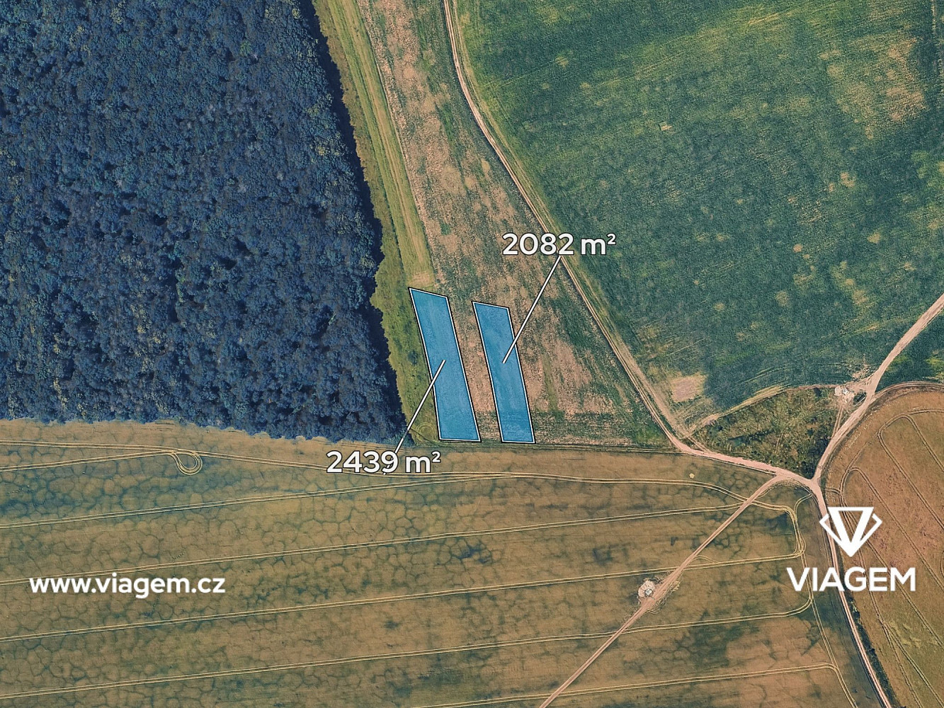 Prodej pole 565 m² – fotografie 2