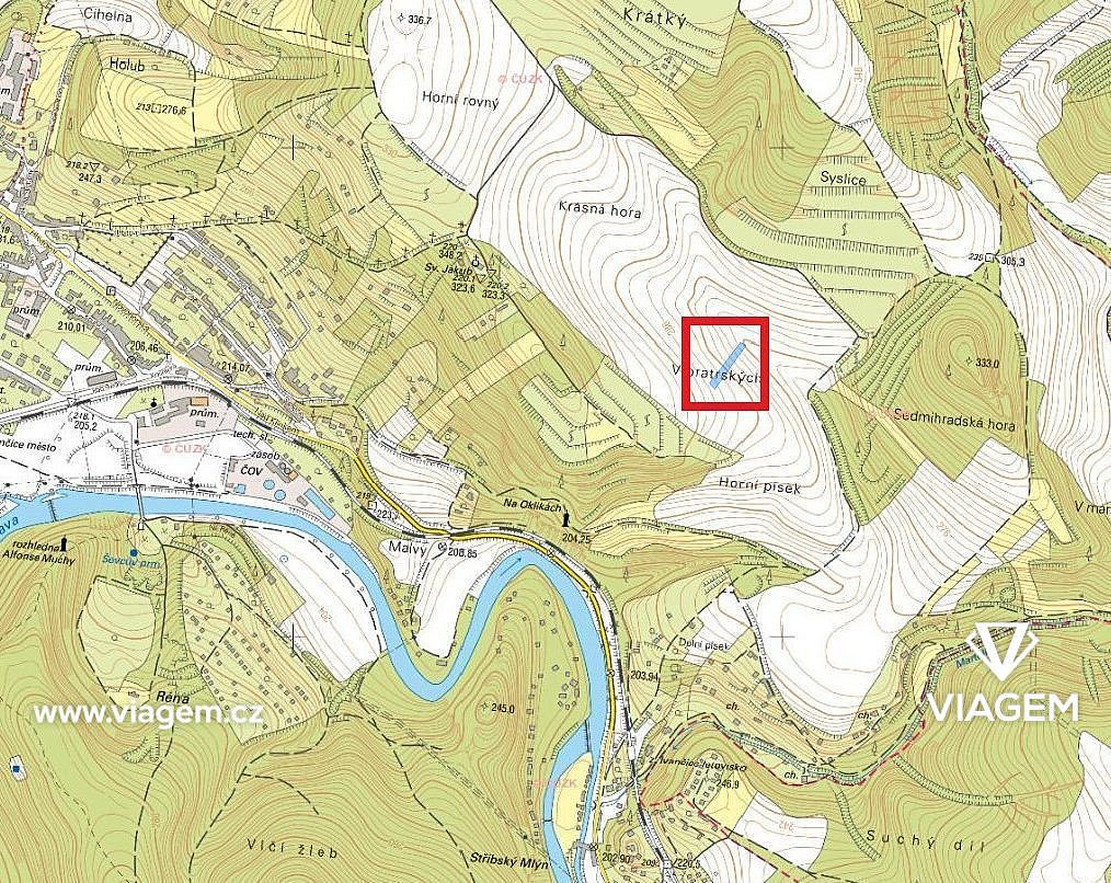 Prodej pole 1 543 m² – fotografie 4