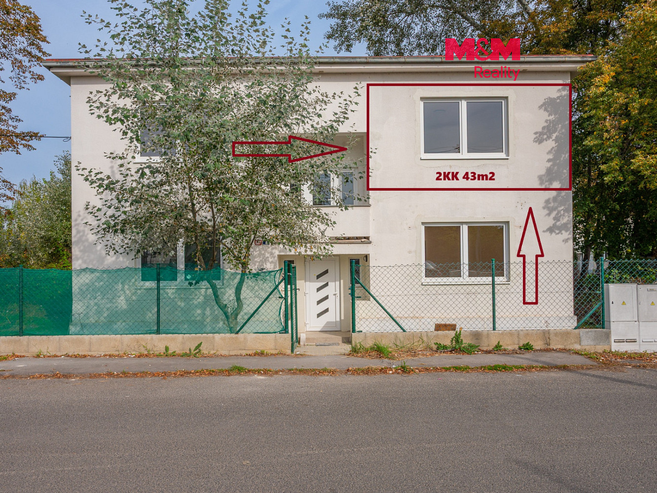 Pronájem bytu 2+kk 43 m²