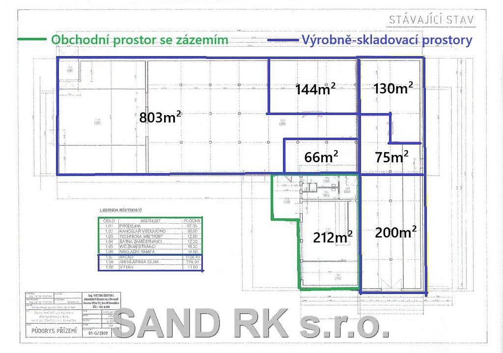 Pronájem komerčního objektu (jiného typu) 3 300 m² – fotografie 4
