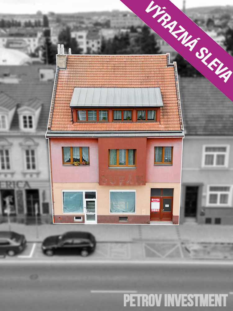 Prodej domu 690 m² s pozemkem 652 m², Brno