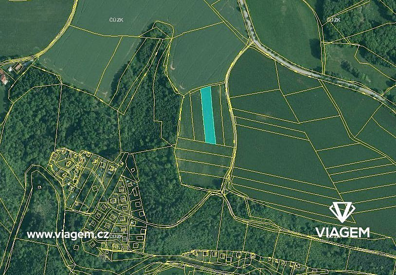 Prodej pole 813 m² – fotografie 3