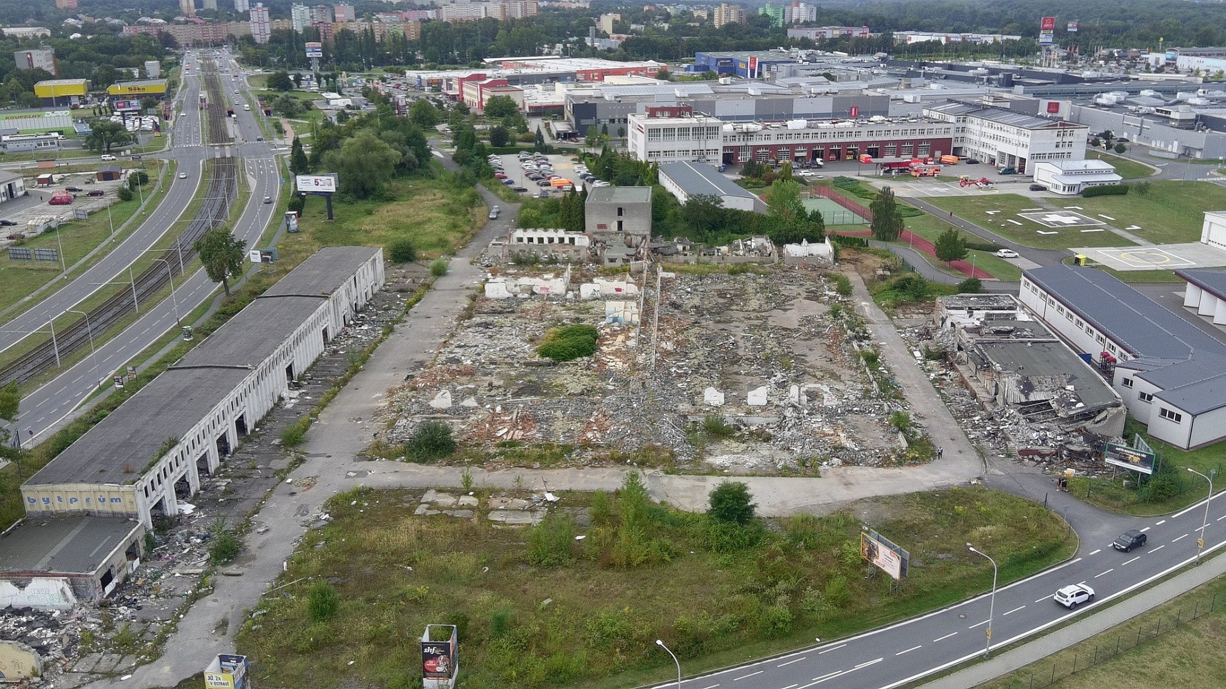 Pozemky pro komerční výstavbu 28.014m² - Ostrava - Moravská Ostrava – pohled 4