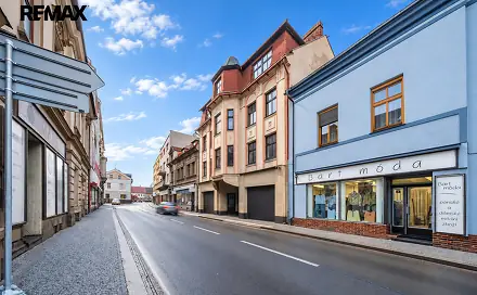 Prodej nájemního domu, činžáku 620 m², T. G. Masaryka, Hronov, okres Náchod