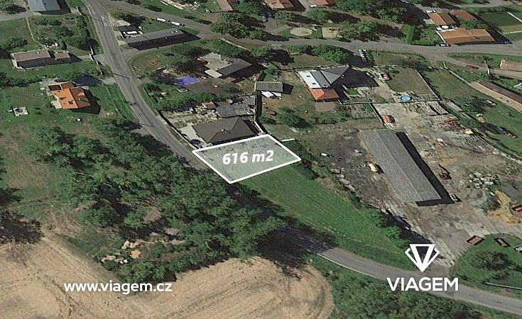 Prodej stavebního pozemku 616 m²