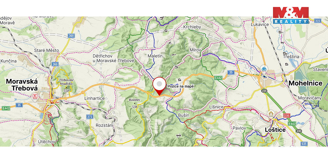 Prodej komerčního pozemku 900 m² – pohled 6