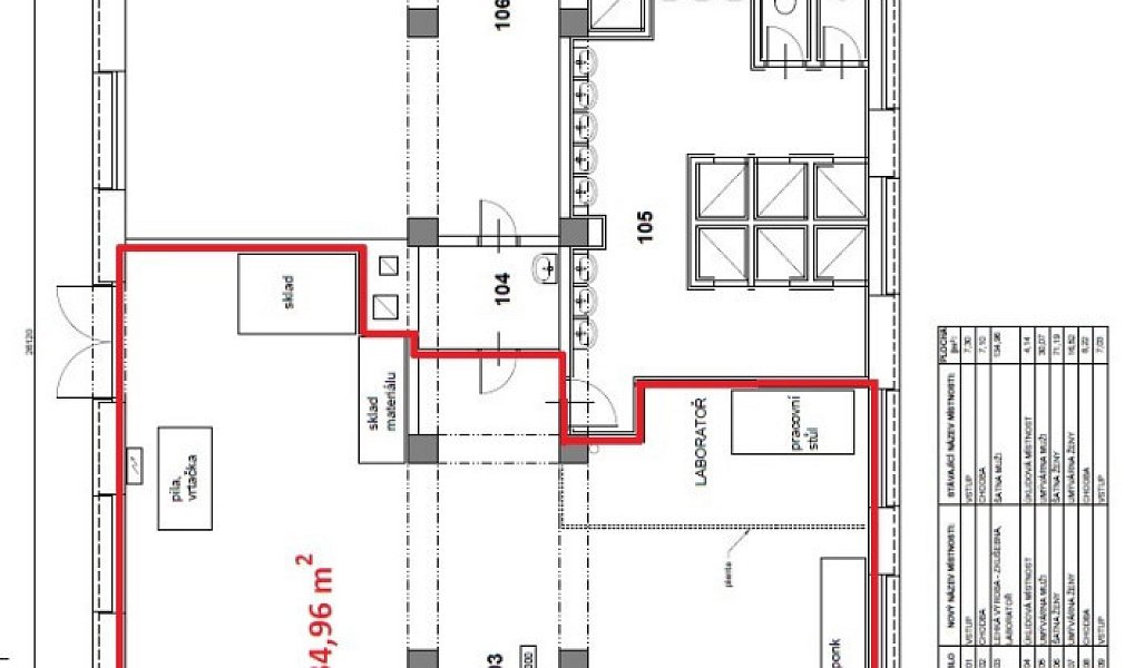 Pronájem výrobních prostor 134 m², Červený Kostelec – náhled fotky 6