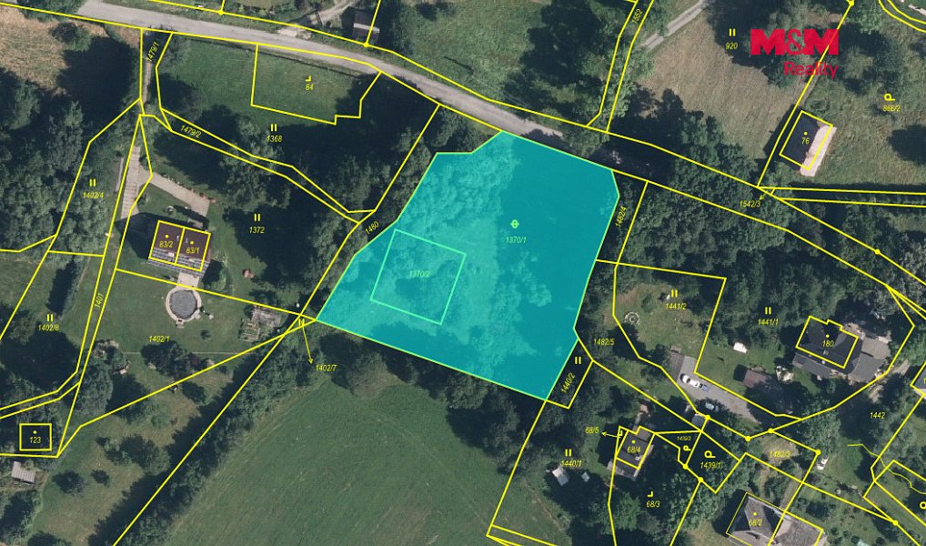 Prodej stavebního pozemku 3 506 m², Světlá Hora – náhled fotky 3