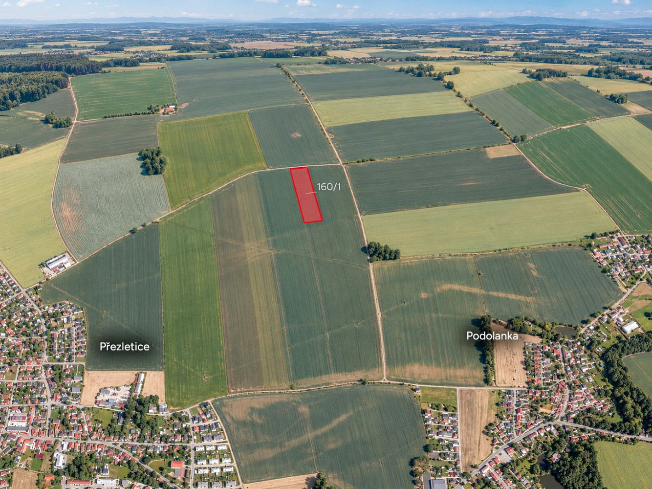 Prodej pole 9 662 m²