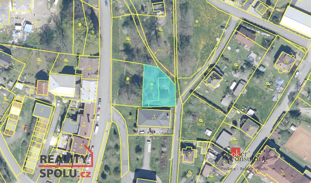 Prodej stavebního pozemku 580 m², Hranice – náhled fotky 2