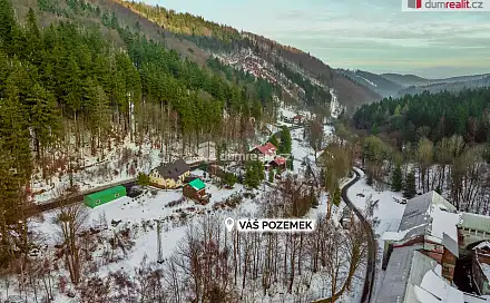 Prodej stavebního pozemku 3 414 m², Merklín - Pstruží, okres Karlovy Vary