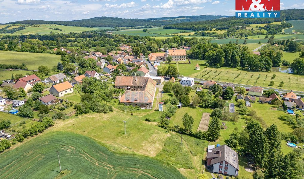 Prodej stavebního pozemku 4 041 m², Červené Poříčí – náhled fotky 4