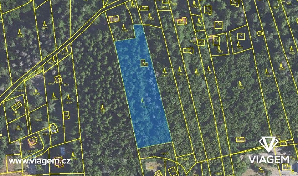 Prodej zahrady 3 552 m², Chyňava – náhled fotky 4