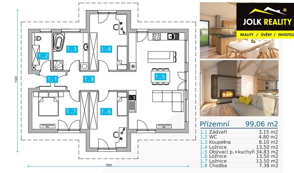Prodej domu 99 m² s pozemkem 1 m², Opava – náhled fotky 2