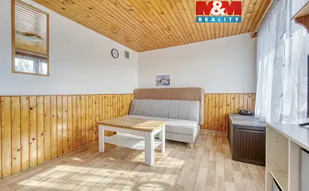 Prodej chaty/chalupy 13 m² s pozemkem 398 m², Nalžovské Hory - Těchonice, okres Klatovy