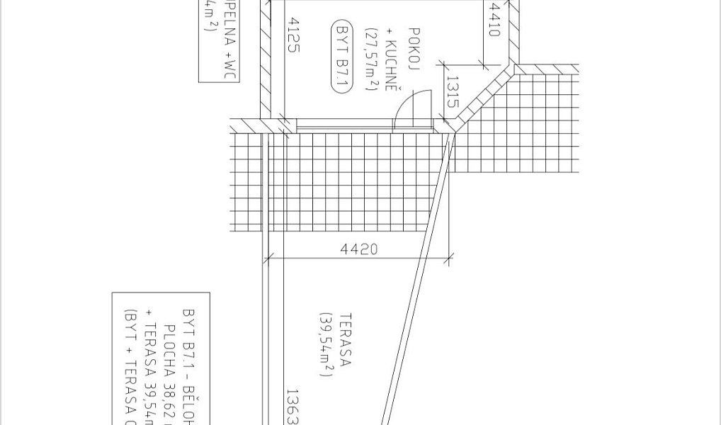 Pronájem bytu 1+kk 40 m², Brno – náhled fotky 12