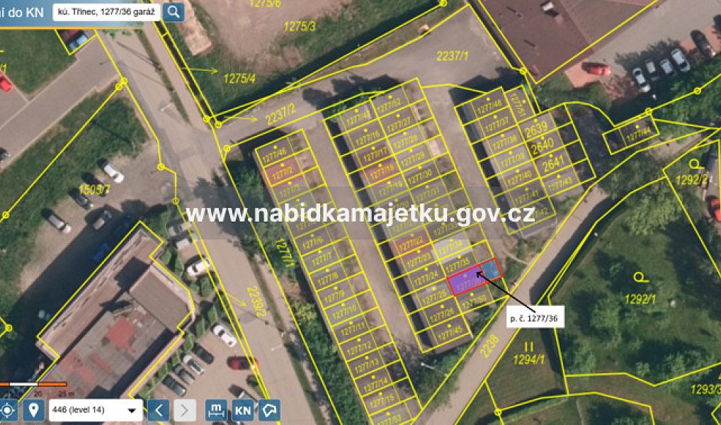 Prodej pozemku, 32 m², Frýdek-Místek, Třinec