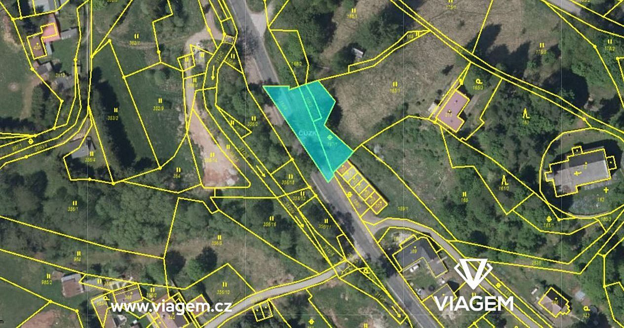 Prodej zahrady 596 m²