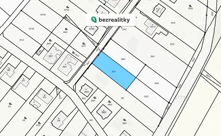 Prodej stavebního pozemku 750 m², Malá Lhota, okres Blansko