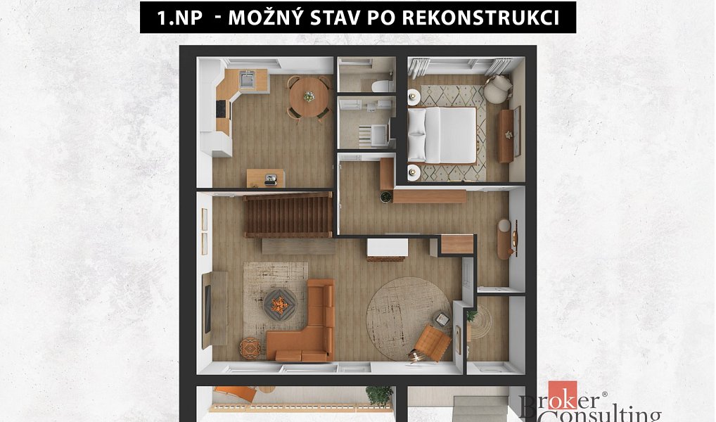 Prodej domu 142 m² s pozemkem 490 m², Dolní Bousov – náhled fotky 19