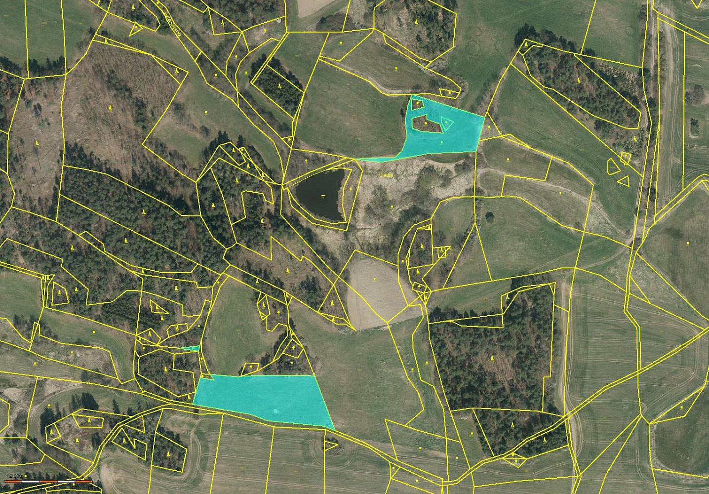 Prodej pole 14 046 m²