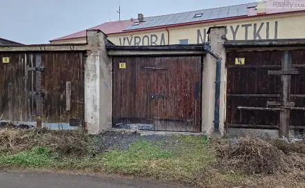 Prodej garáže 24 m2, OV, Obrnice u Mostu, nám. 5. května, Obrnice, okres Most